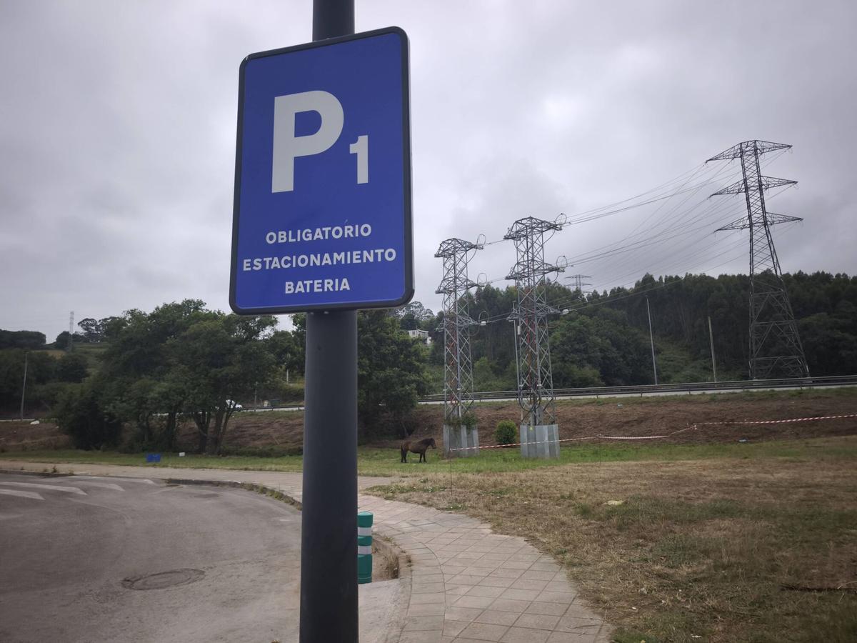 Los nuevos aparcamientos disuasorios de las afueras de Luanco