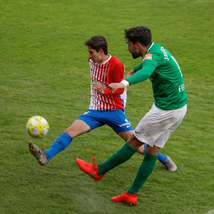 Partido Sporting B-Racing de Ferrol.