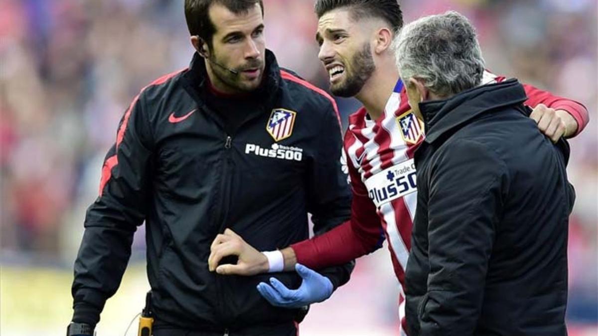 Carrasco se perdió por lesión el duelo ante el Bayern