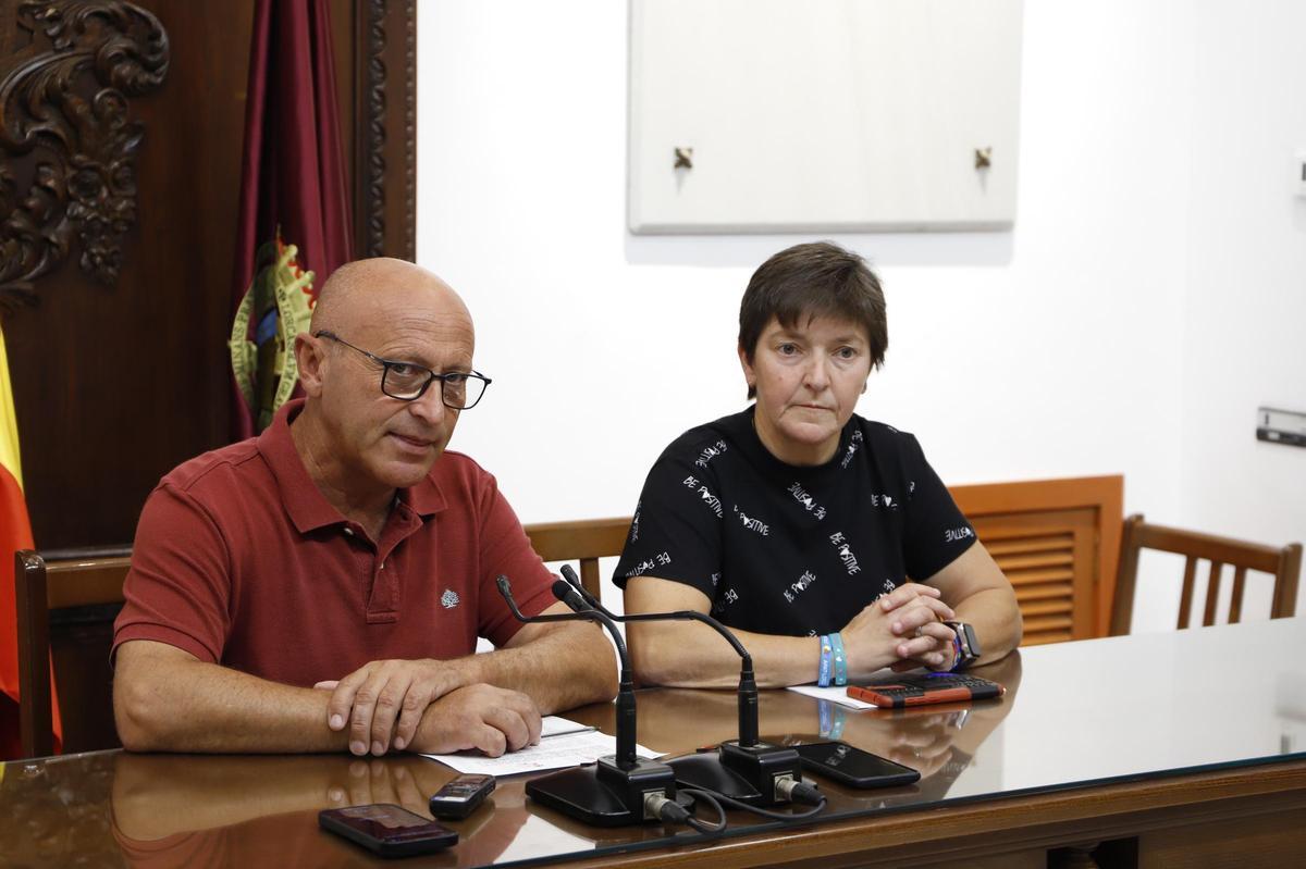 María Dolores Chumillas, a la derecha, en una imagen de archivo.