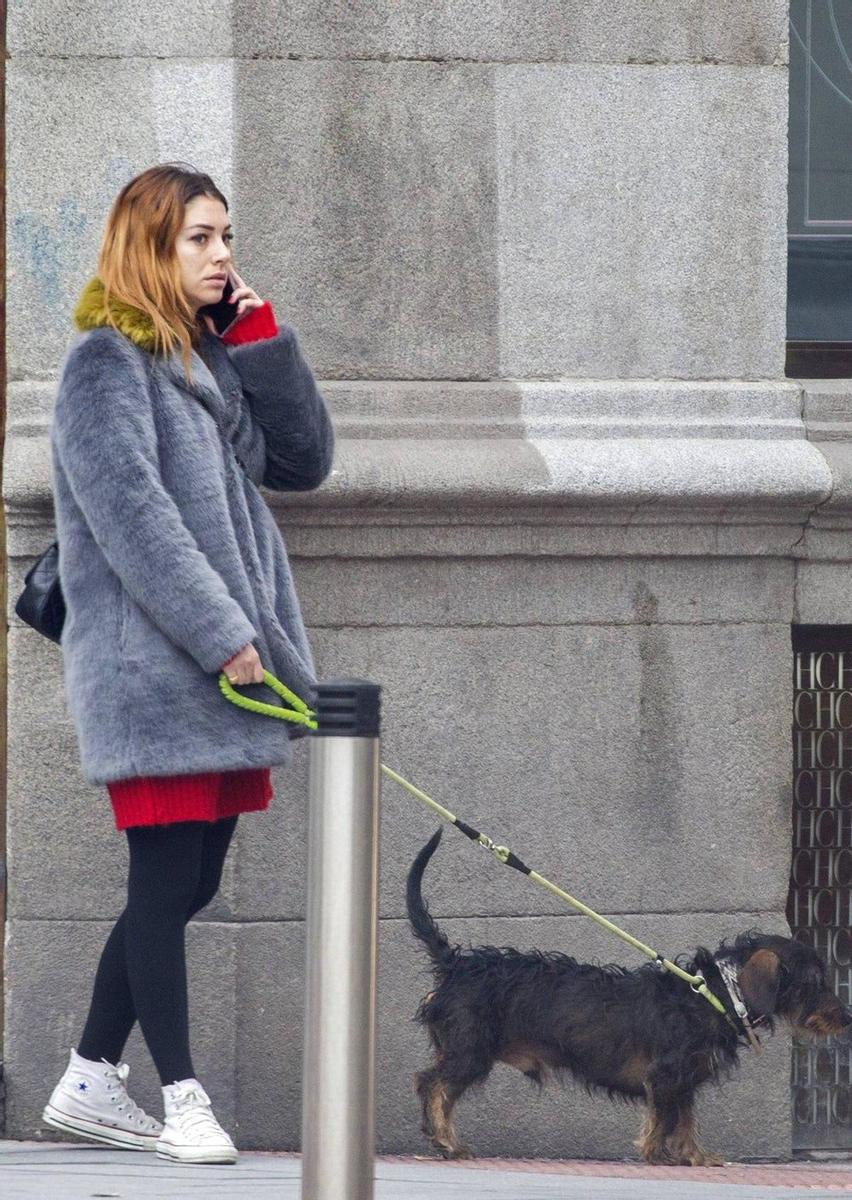 Blanca Suáres y su perro Pistacho