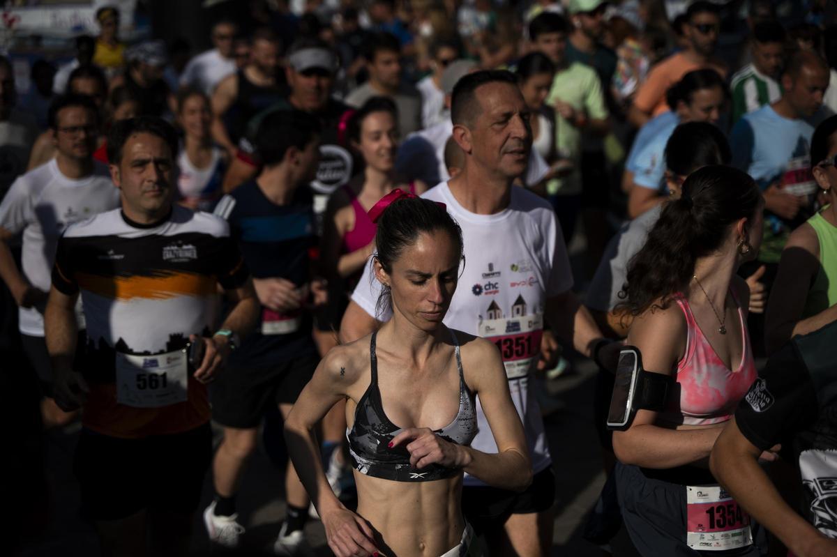 Las mejores imágenes de la Media Maratón de Cáceres