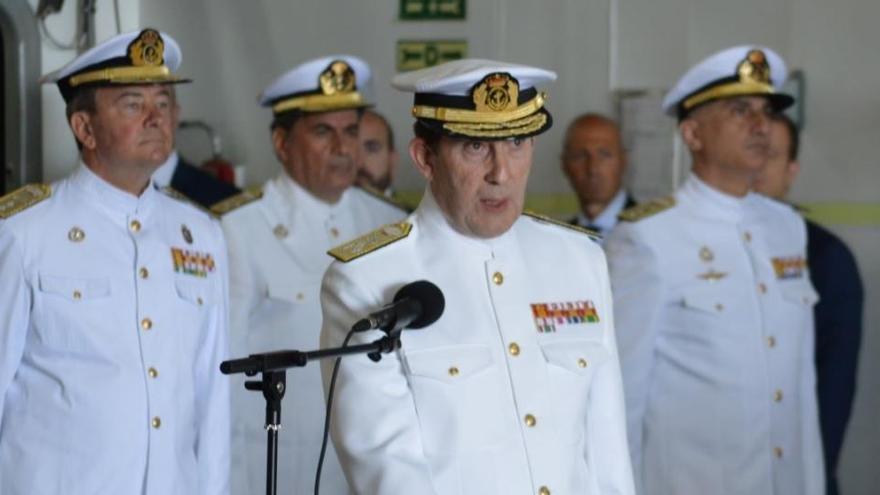 El almirante Antonio Martorell, nombrado nuevo jefe de la Armada.