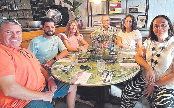 Carlos González, Pilar Cladera, Daniel Vulic, Esther Moreno y Juli Sánchez.