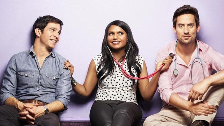 Los protagonistas de &#039;The Mindy Project&#039;.