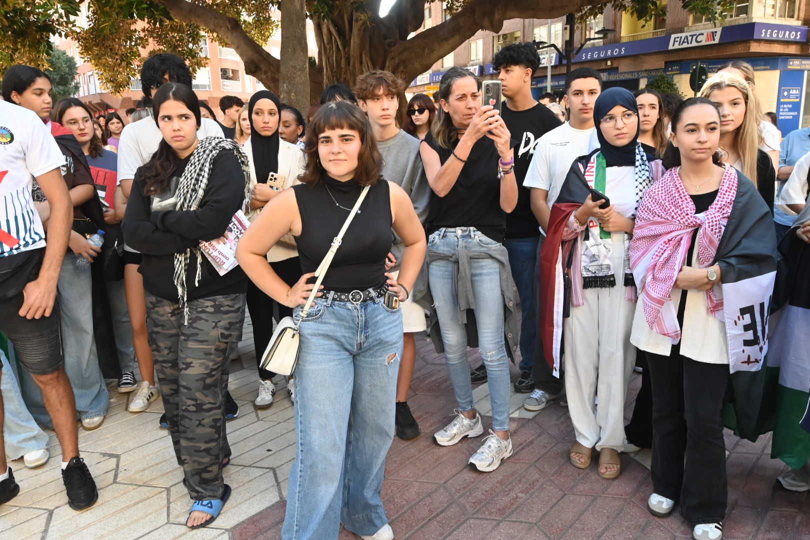 Galería de imágenes: Estudiantes de Castellón en protesta por Palestina