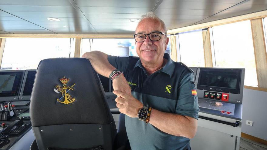 Eduardo Lobo Espinosa, Teniente coronel de la Guardia Civil y capitán del ‘Duque de Ahumada’