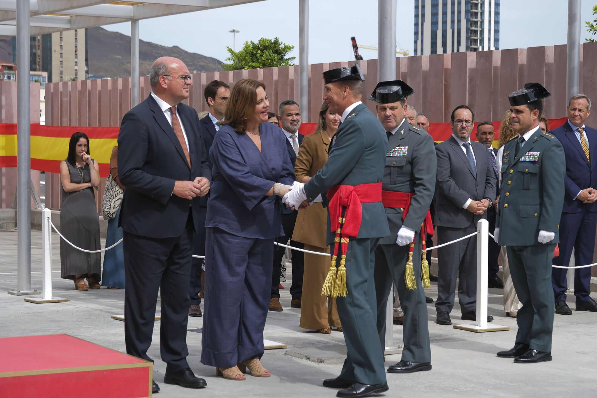 Inauguración de la Comisaría de la Guardia Civil en el Puerto de Las Palmas