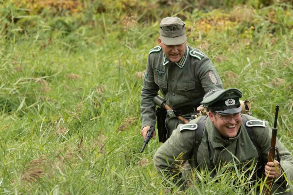 Recreación de la "Toma del puente de Kalach"