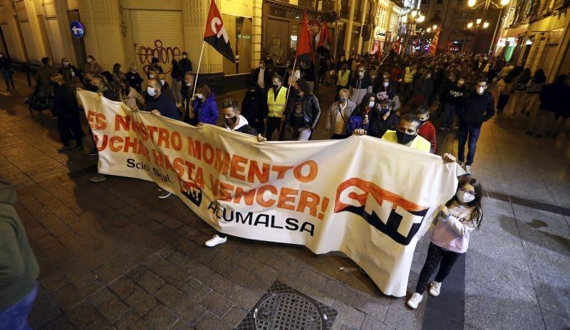 Manifestación de Alumalsa