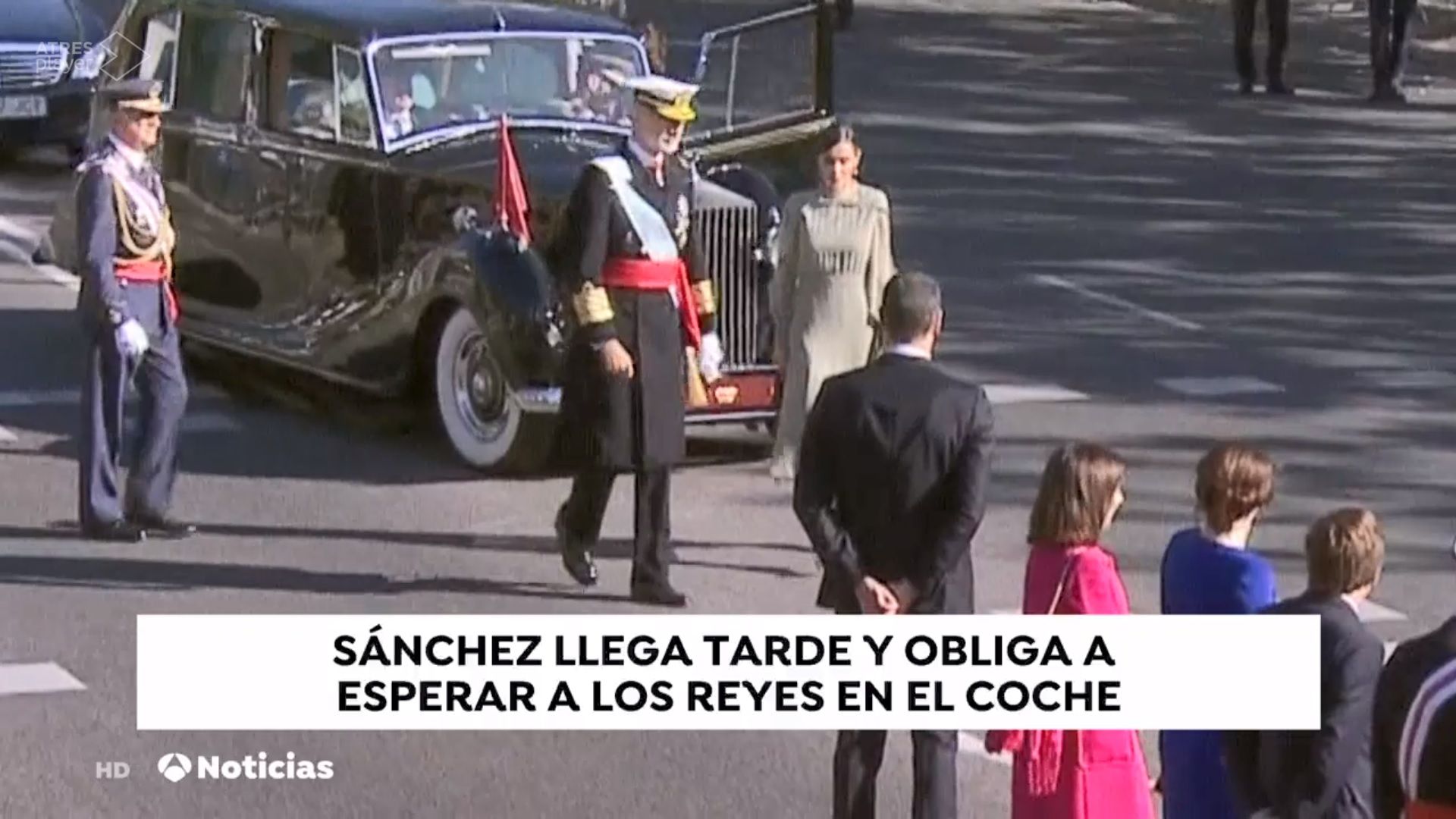Sánchez y la llegada de los Reyes (A-3 TV)