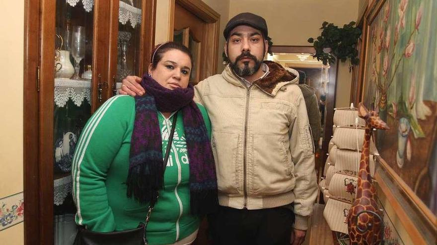 Beatriz y Diego perdieron hace un año a su hija por muerte fetal. // Iñaki Osorio