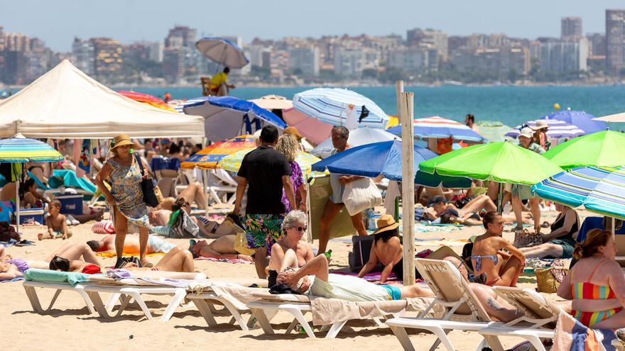 El tiempo loco en Alicante para este fin de semana: lluvia y calor