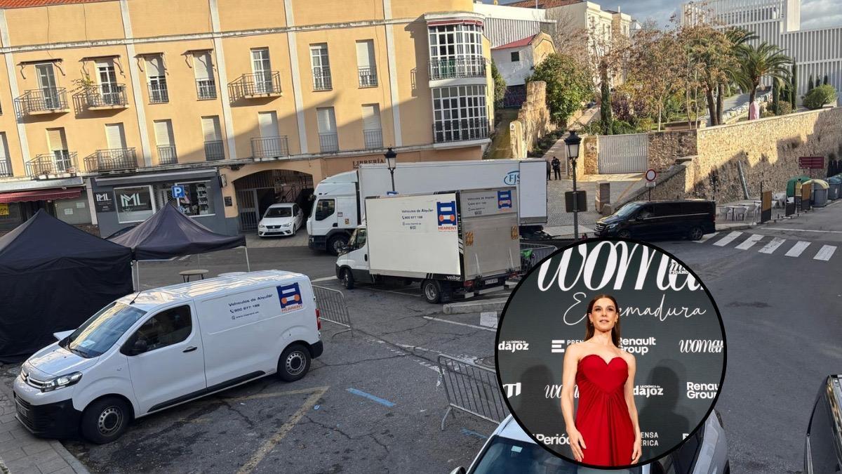 Despliegue logístico en plaza Marrón.