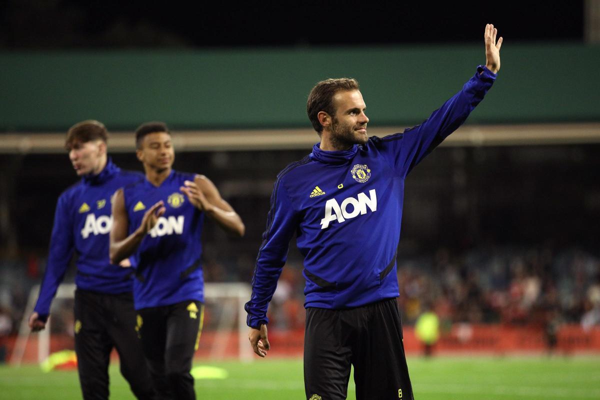 Juan Mata se lesiona el codo en la liga australiana y tendrá que operarse