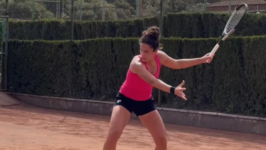 La tenista de Xàtiva Ángela Fita.