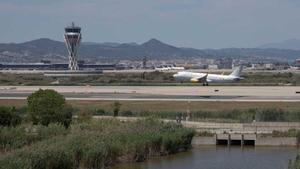 El aeropuerto de El Prat.