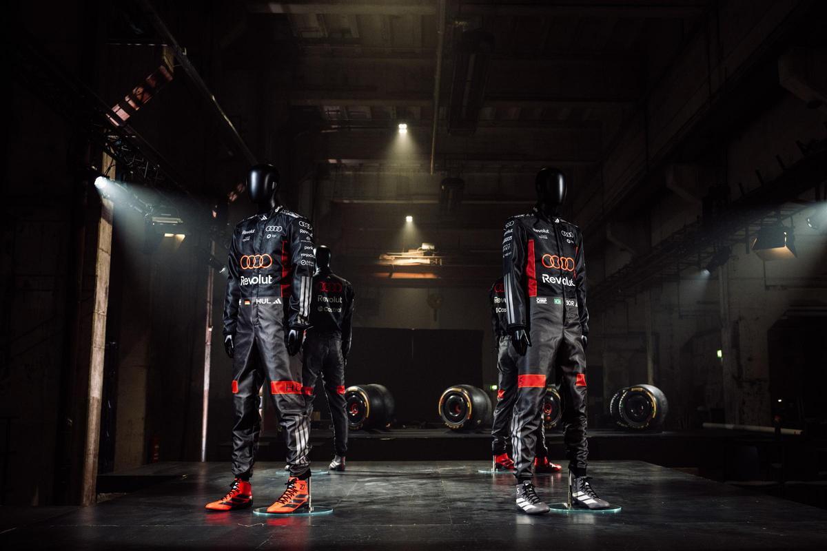 Audi y Adidas lanzan la colección de ropa del equipo de Fórmula 1