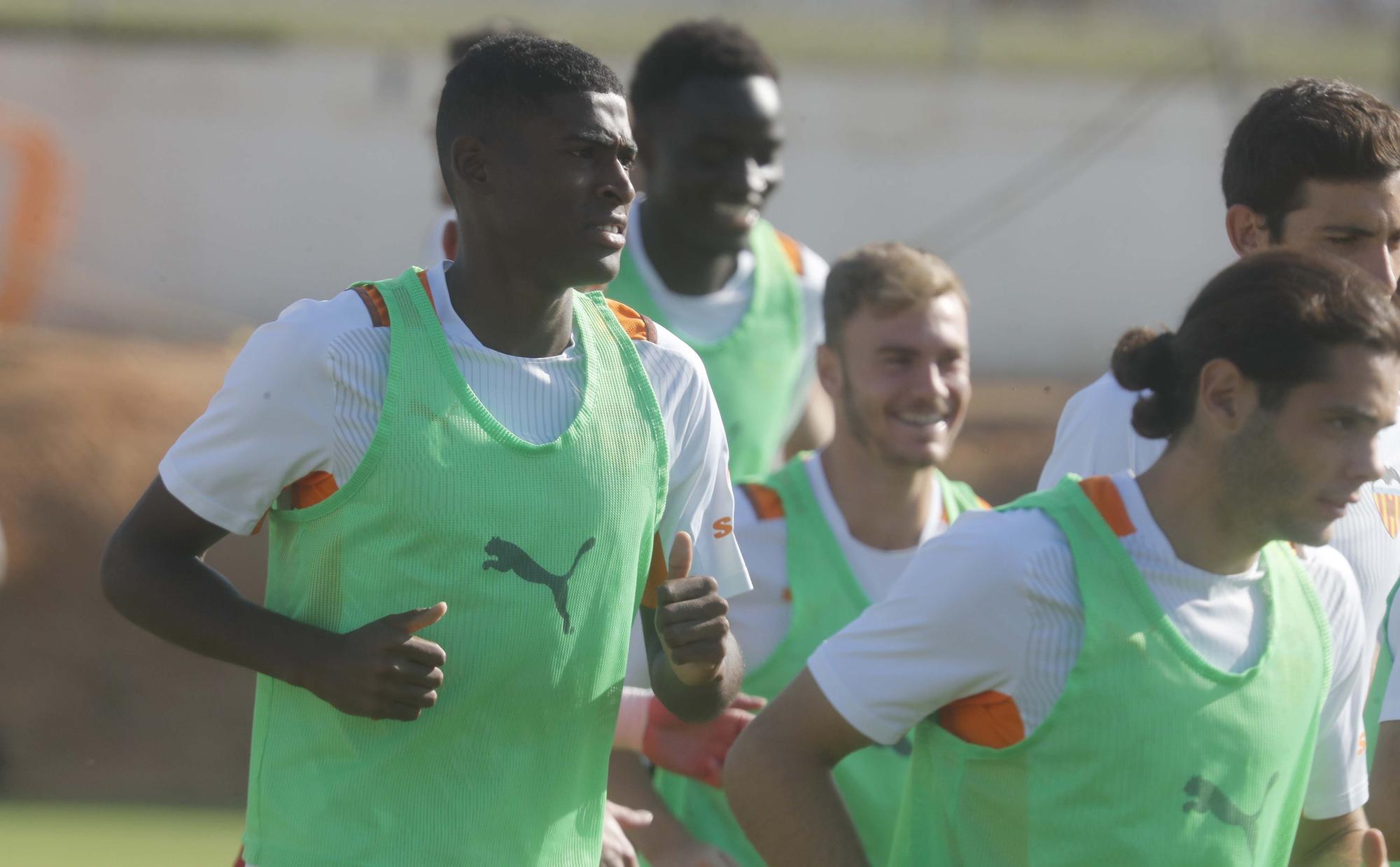 Entrenamiento matinal del Valencia CF 9-9-21