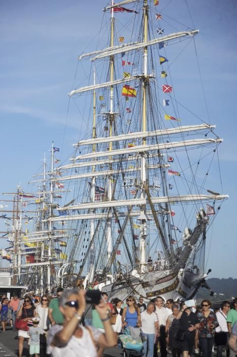 A Coruña, puerto final de la Tall Ships Races 2016