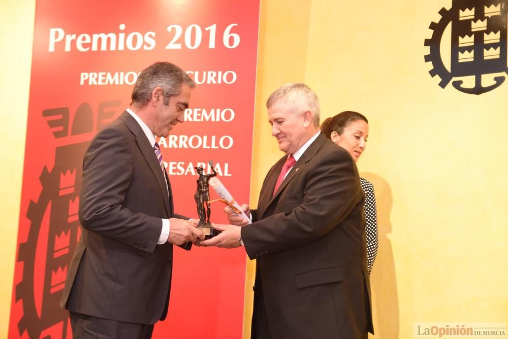 Noche de la Economía Murciana: Premios Mercurio y del Premio al Desarrollo Empresarial