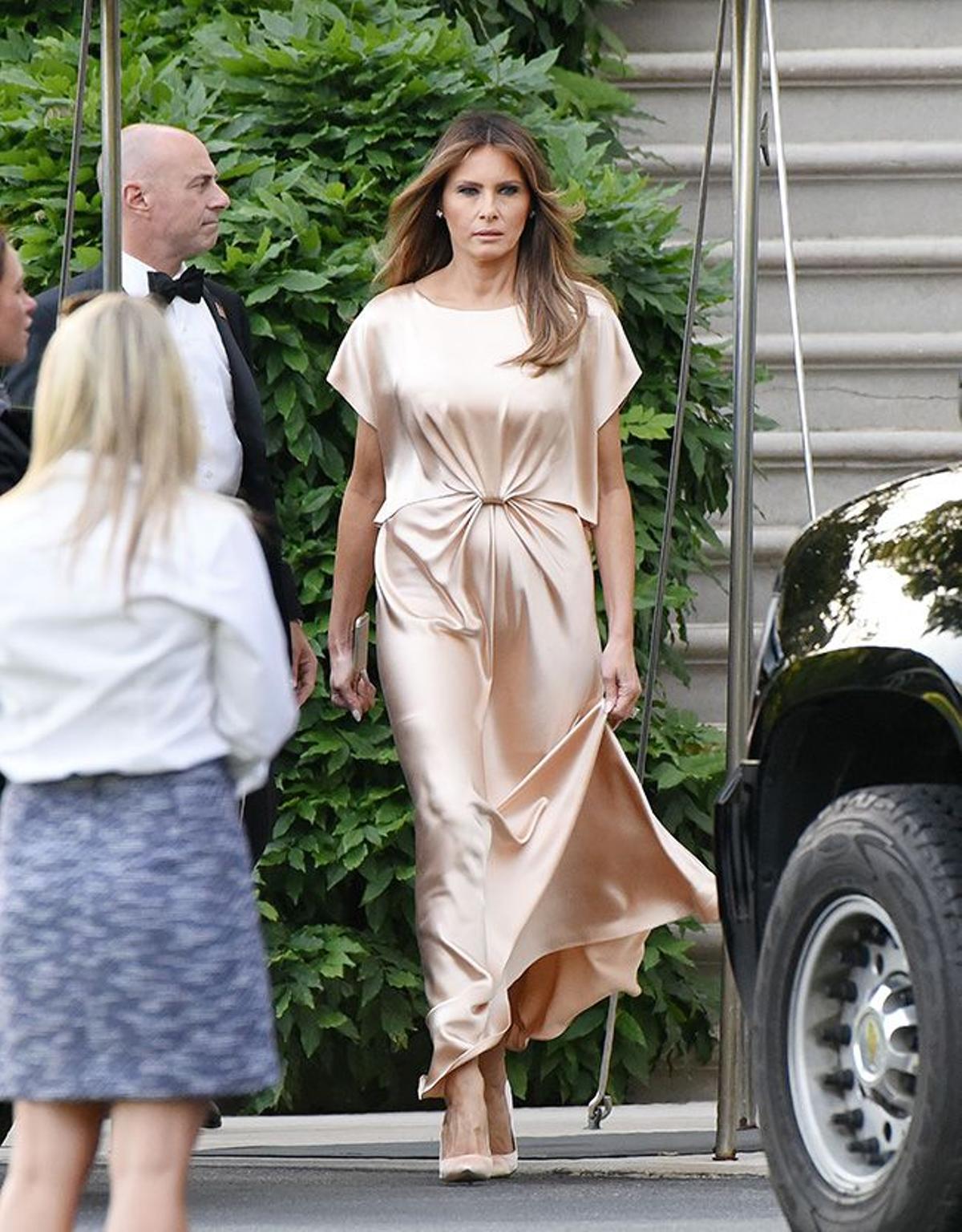 Melania Trump en la gala del Ford's Theatre en Washington