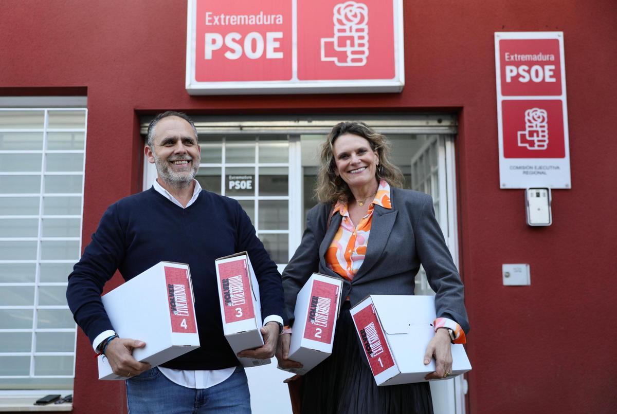 Registro de los avales de Álvaro Sánchez Cotrina.