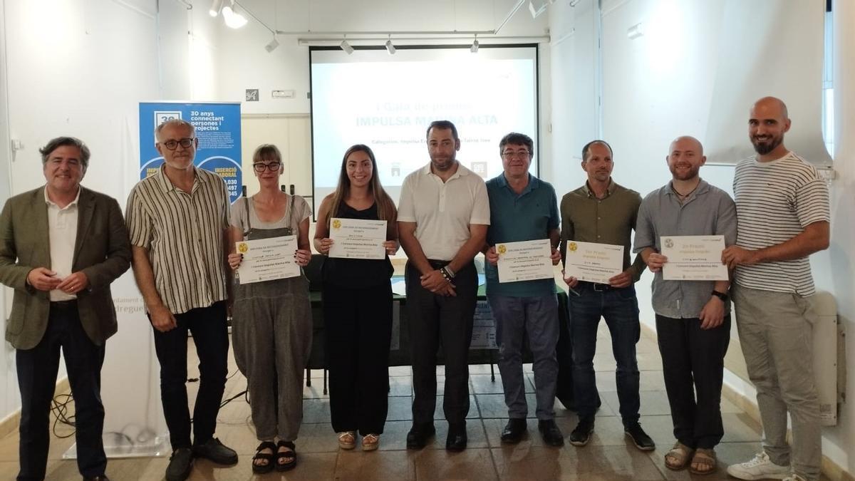 Los premios Impulsa Emprèn reconocen el talento emprendedor de la comarca