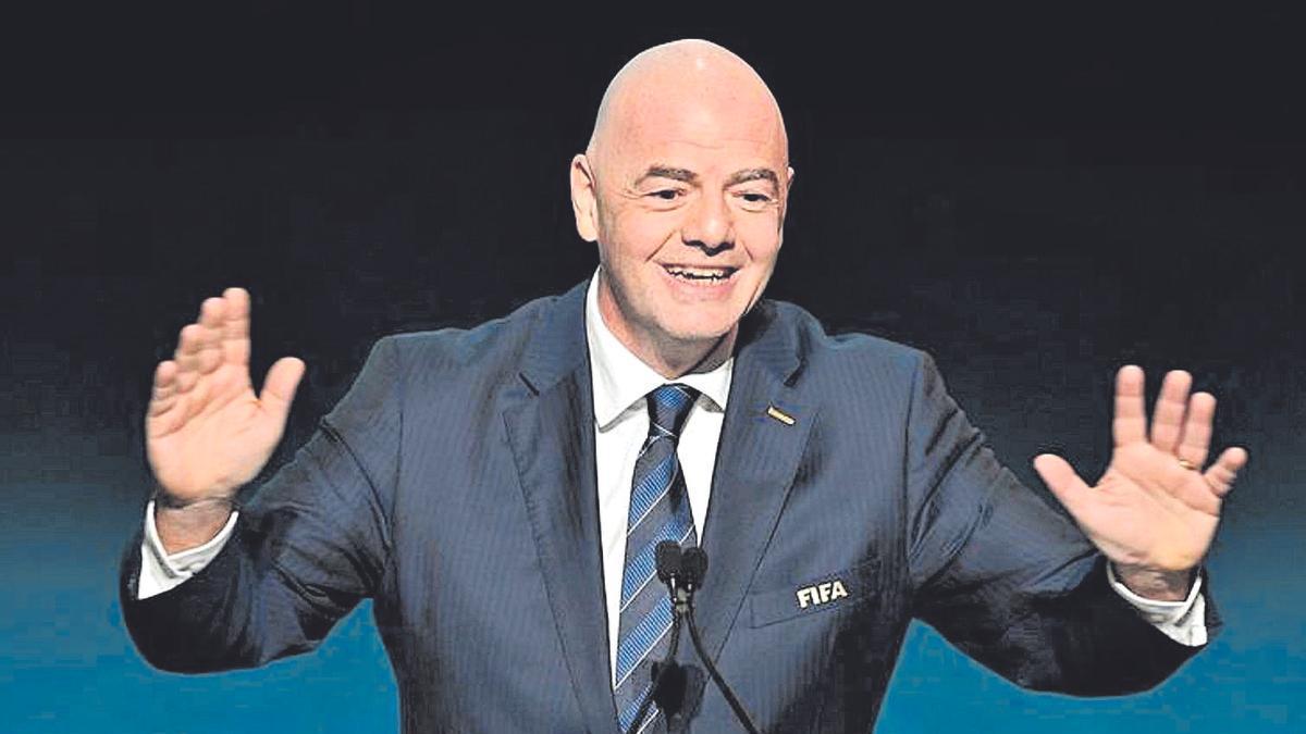 Una imagen de archivo de Gianni Infantino