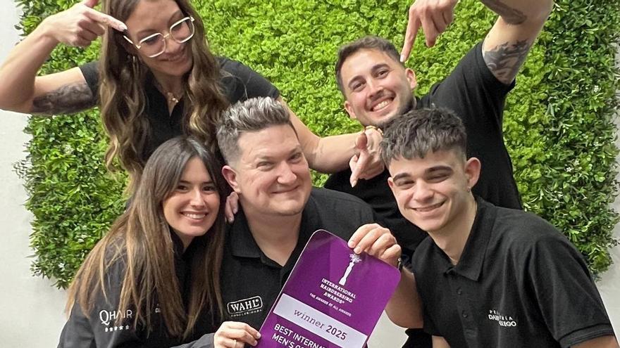 Daniel Gallego ya había logrado el título de campeón de España de Peluquería Masculina y Mejor Barbero Español del Año 2022