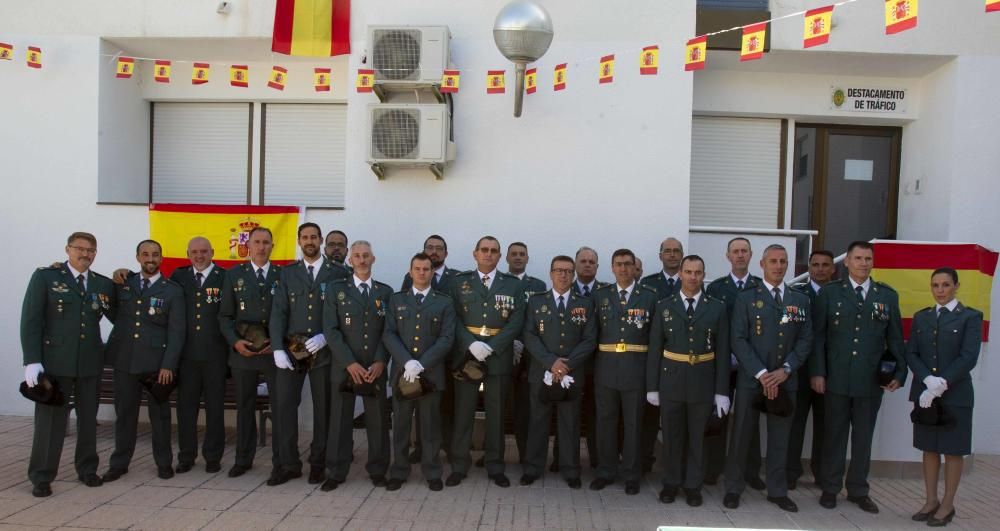 Festividad del Pilar en el cuartel de la Guardia Civil de Xàtiva