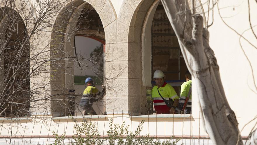 Las obras en el Casino de AHM retoman su actividad en el Port de Sagunt