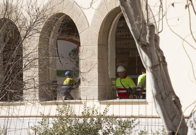 Las obras en el Casino de AHM retoman su actividad en el Port de Sagunt