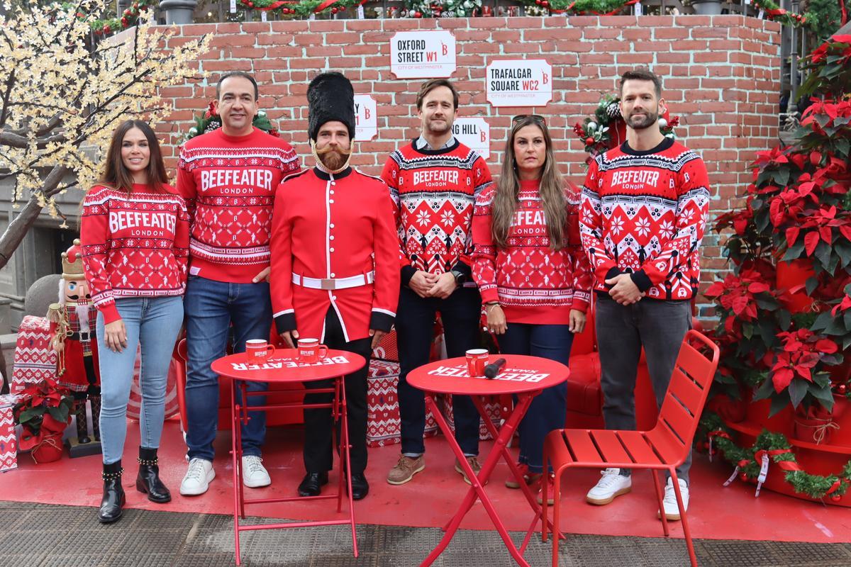 Los organizadores del Beefeater Xmas Market del Parque de San Telmo.