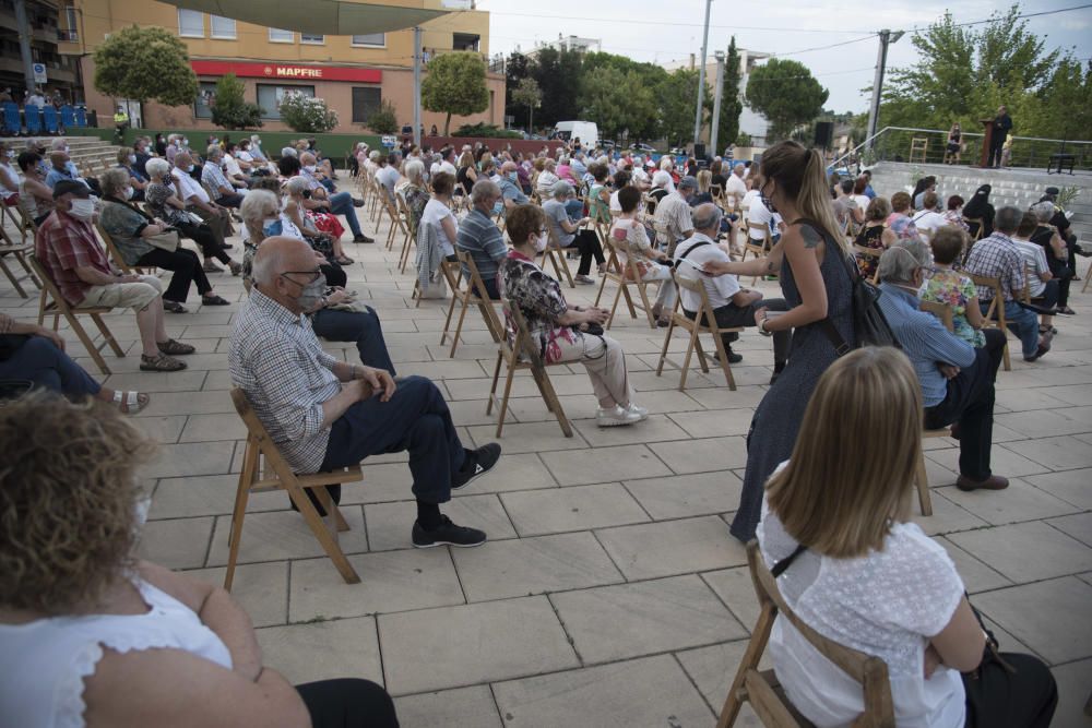 Homenatge a les 33 persones mortes per covid a Sant Joan