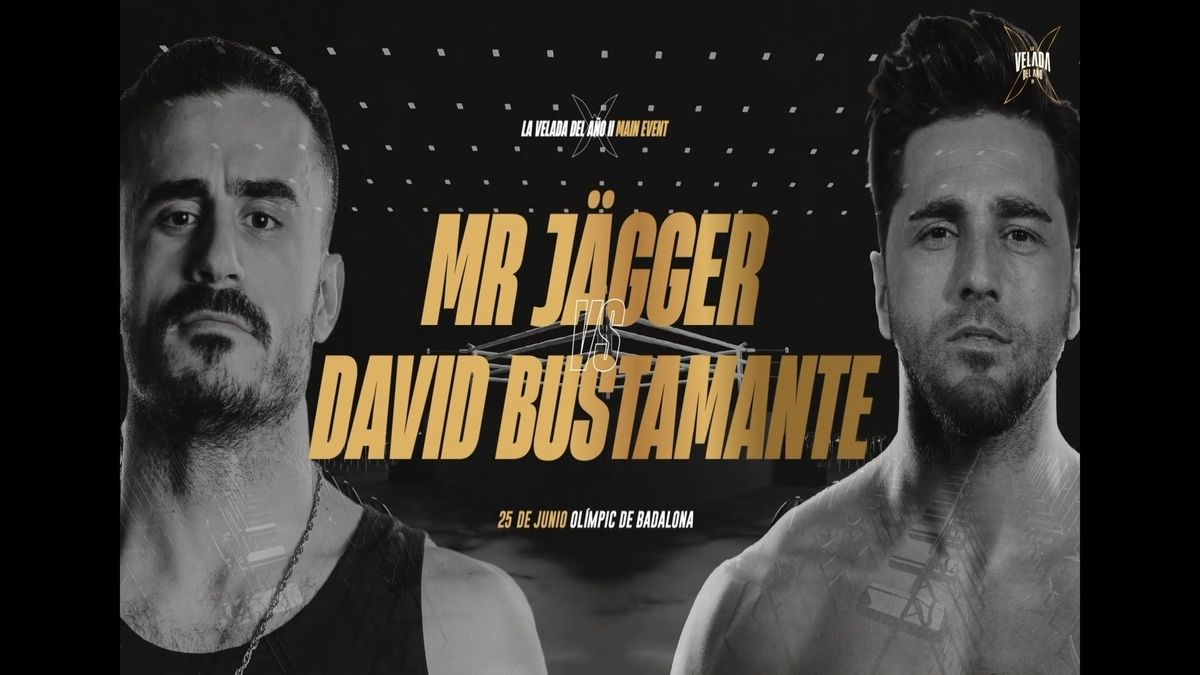 David Bustamente será el nuevo rival de Mr. Jagger en la &quot;Velada del año&quot; de Ibai Llanos