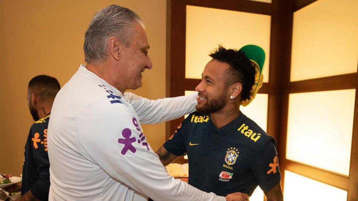 Neymar ya está en Miami con la selección brasileña