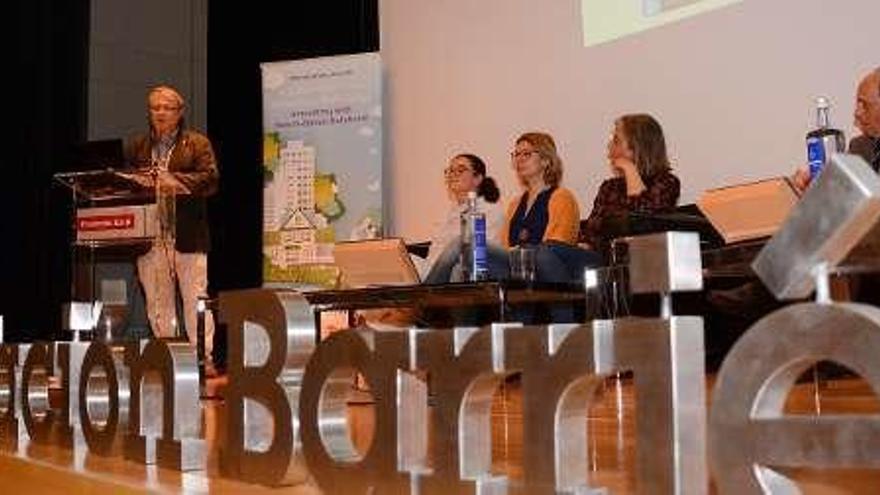 Un momento del acto de clausura del congreso ambiental.