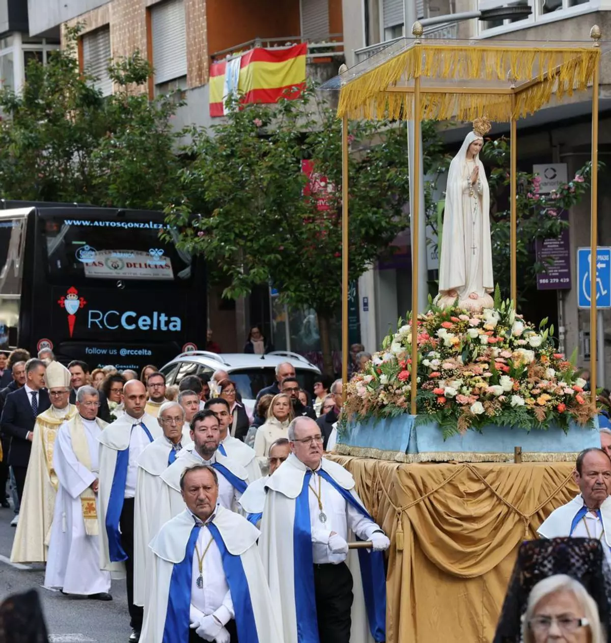 Vigo renueva su devoción a la Virgen de Fátima