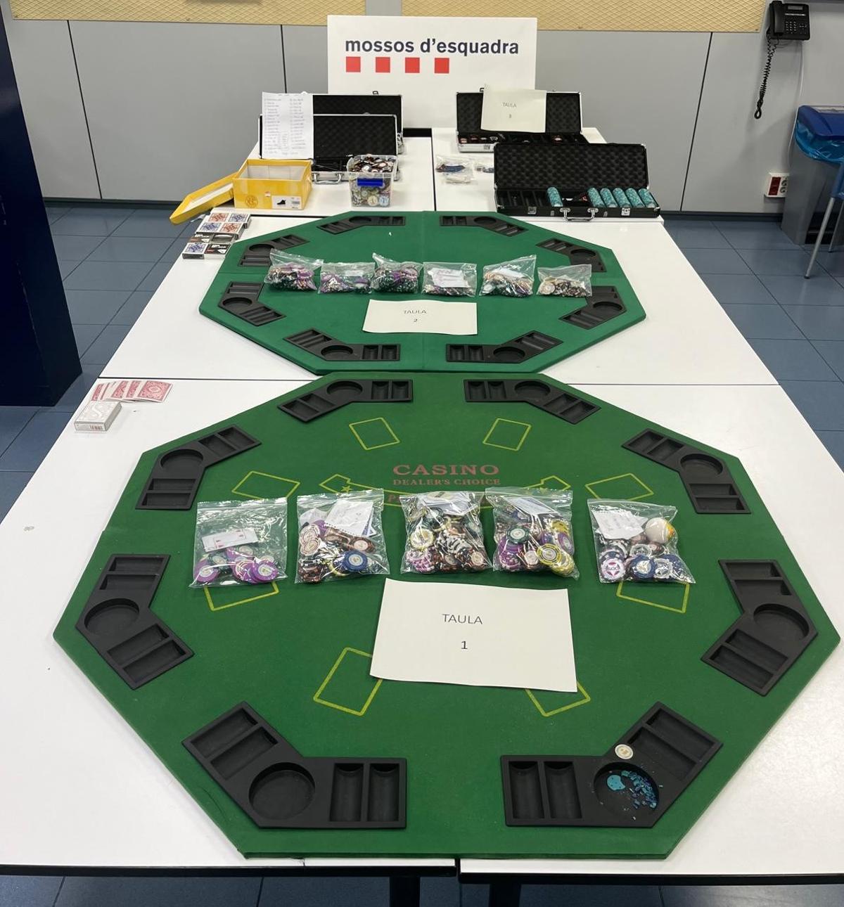 Dues de les taules intervingudes