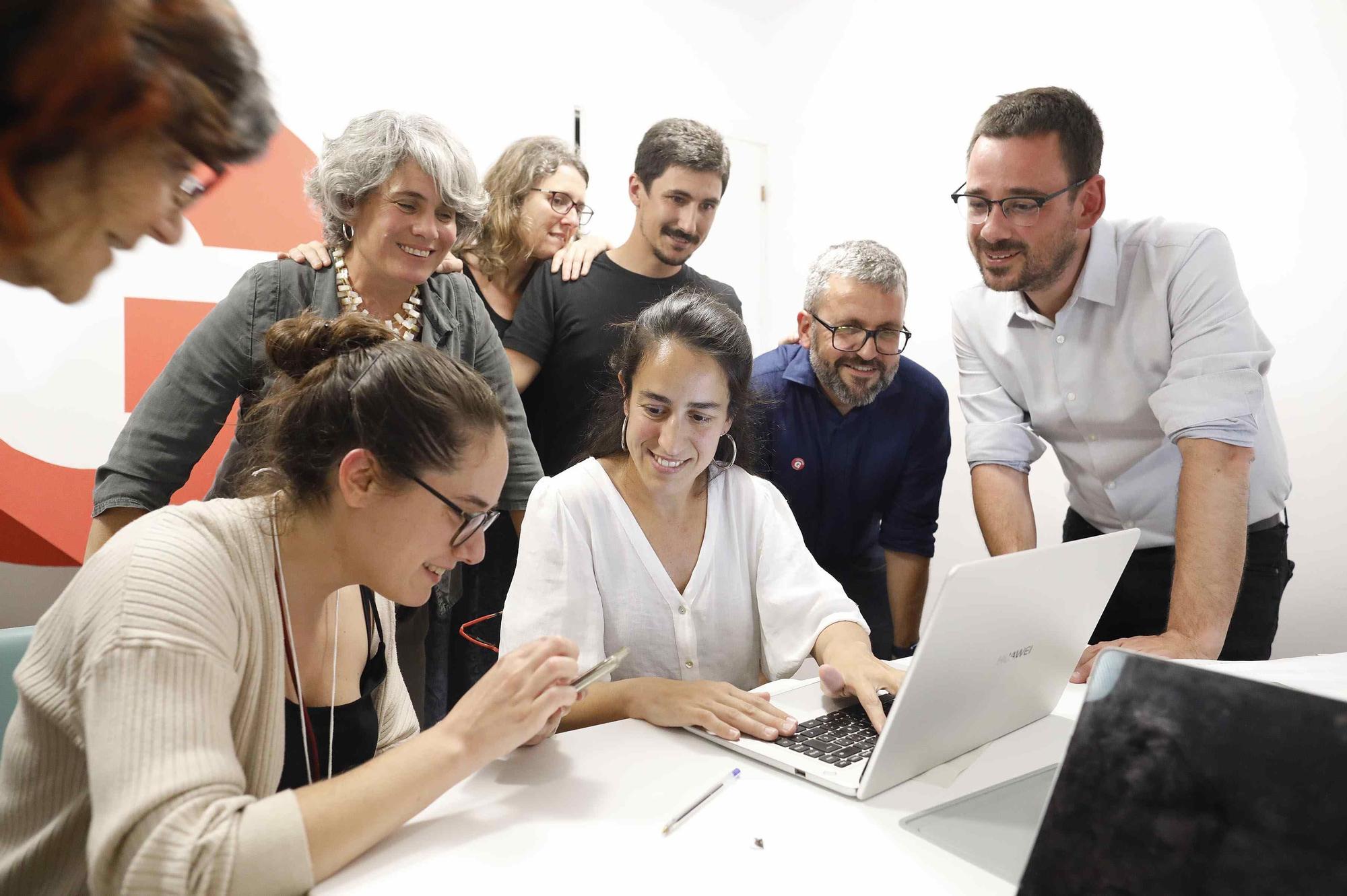 Així s'han viscut els resultats a les diferents seus electorals de Girona