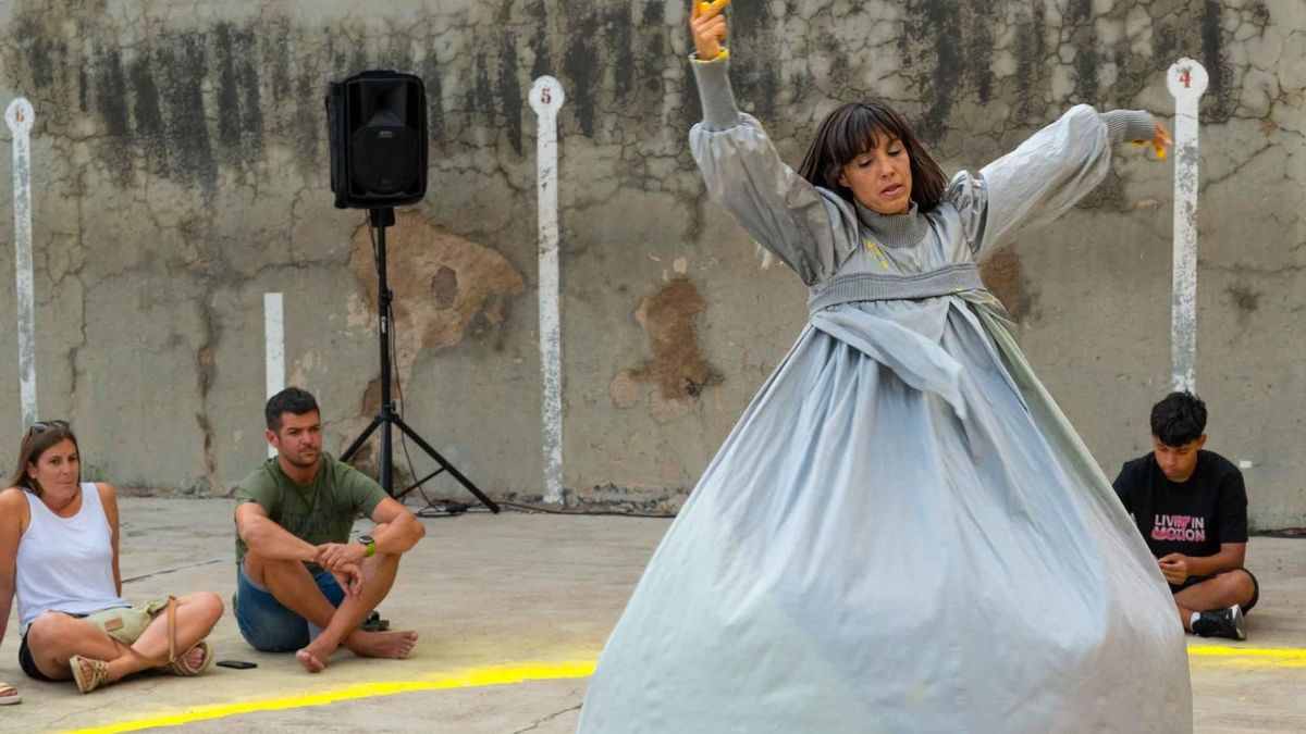 Actuació de dansa amb Raquel Gualtero