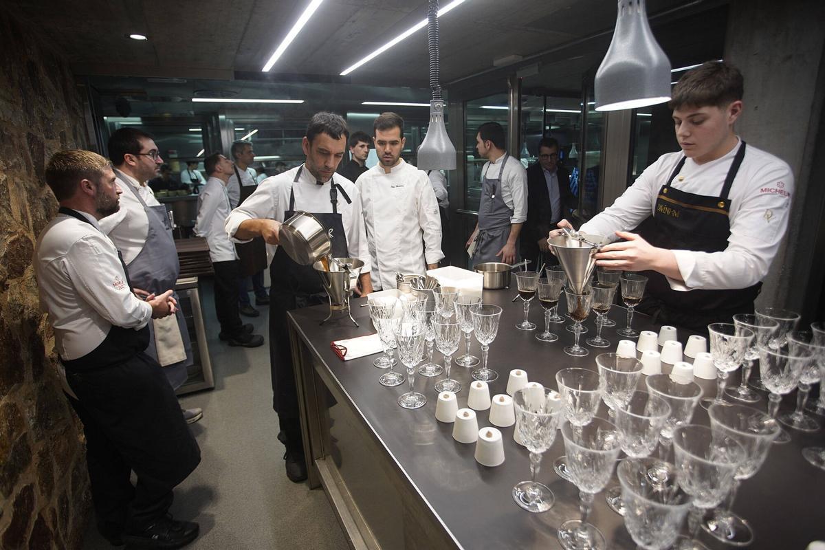 Les imatges del sopar dels restaurants gironins amb estrella Michelin a l'Esperit Roca