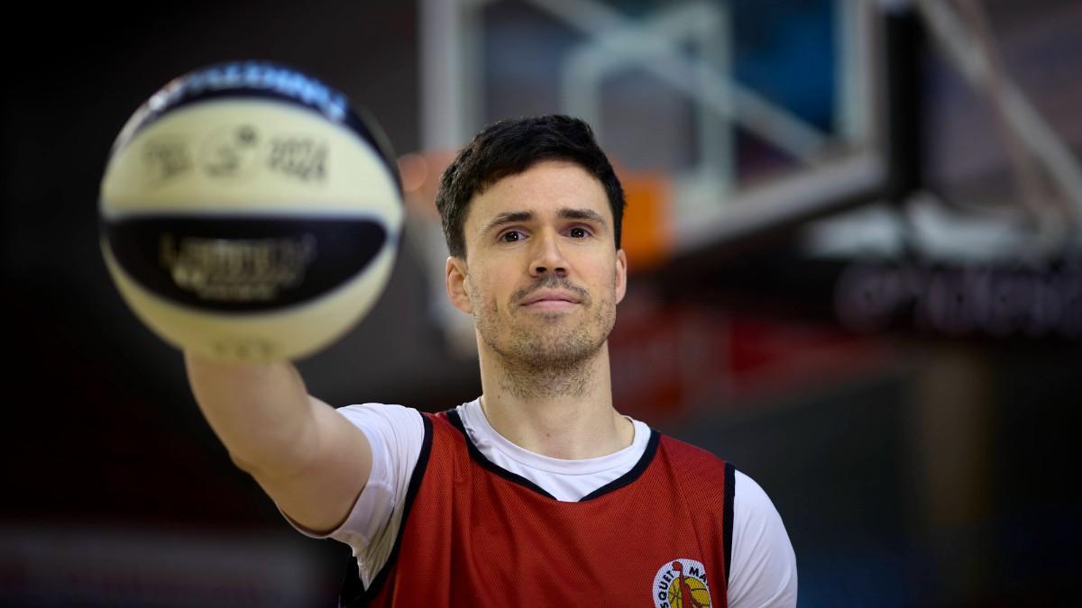 Dani Pérez atendió a SPORT antes de la disputa de la Copa del Rey de baloncesto