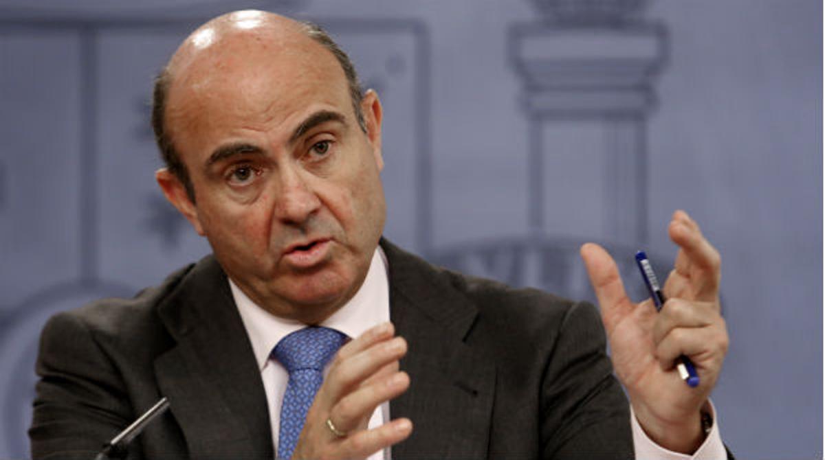 El ministre d’Economia i Competitivitat, Luis de Guindos, a la XVIII Trobada d’Economia de s’Agaró.