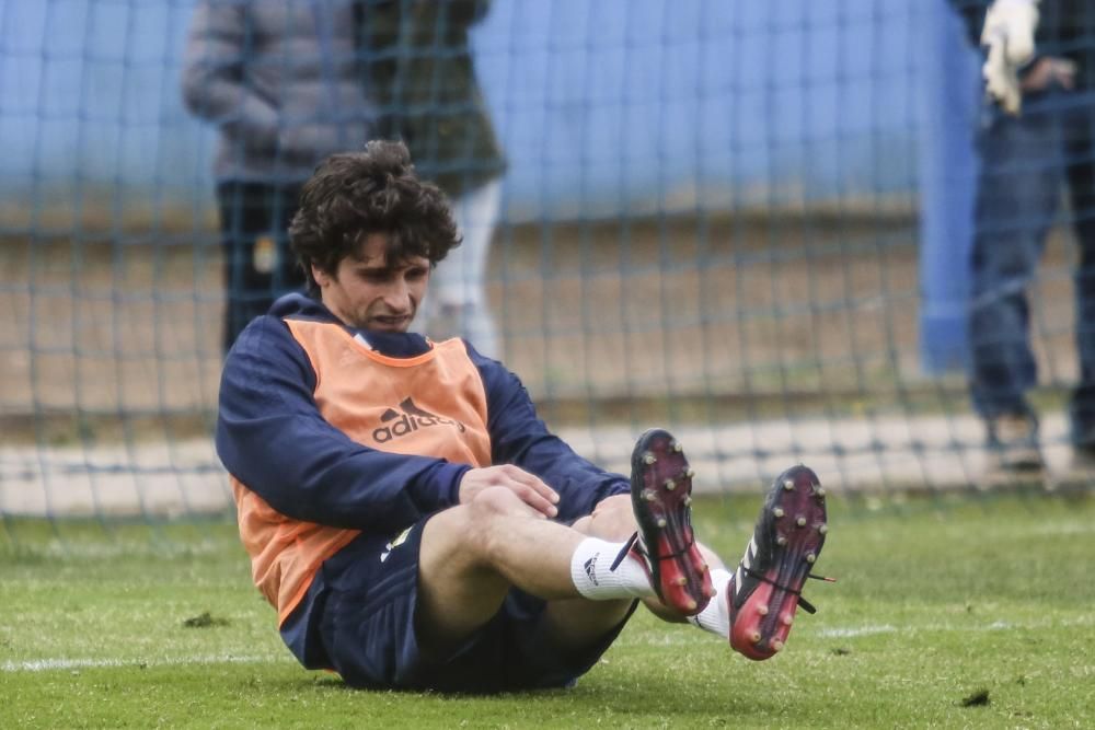 Entrenamiento del Real Oviedo