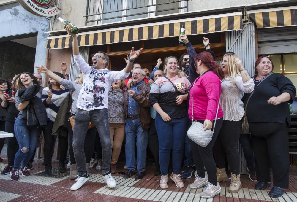 El restaurante Pepe de San Vicente reparte 60 décimos del Gordo de Navidad