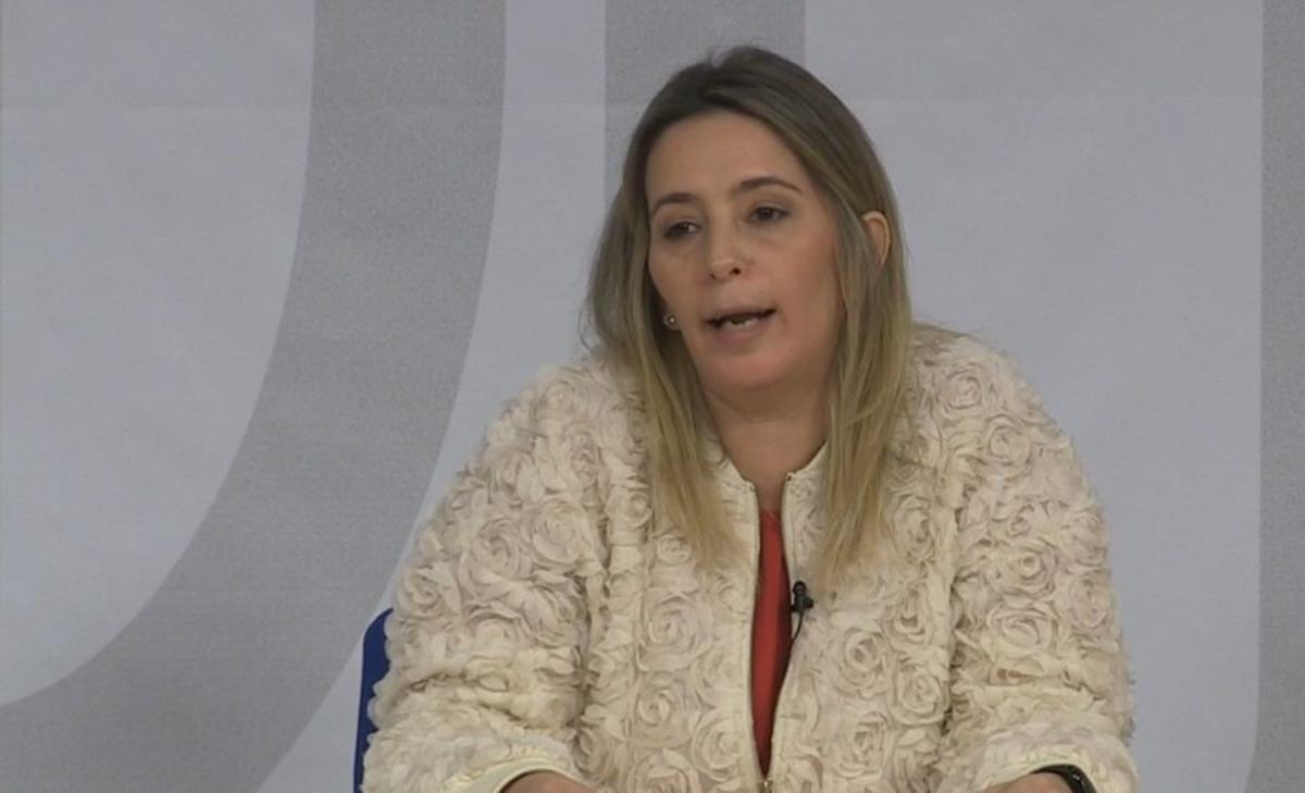 Rocío Márquez Romero, en la Fundación Gustavo Bueno.