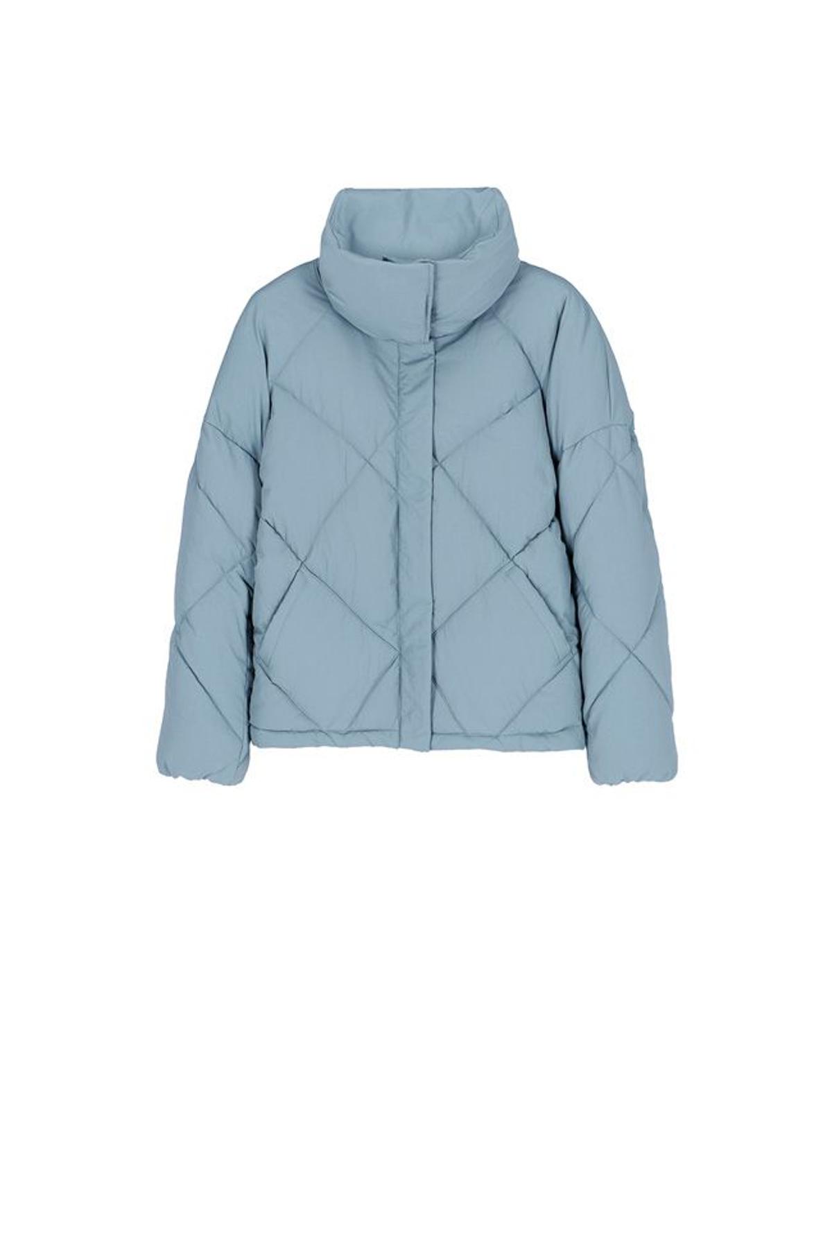 Chaqueta acolchada de nailon azul, de Oofwear