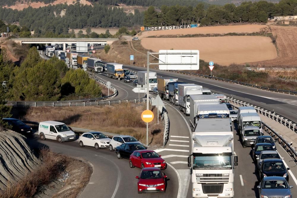 Huelga general en Cataluña